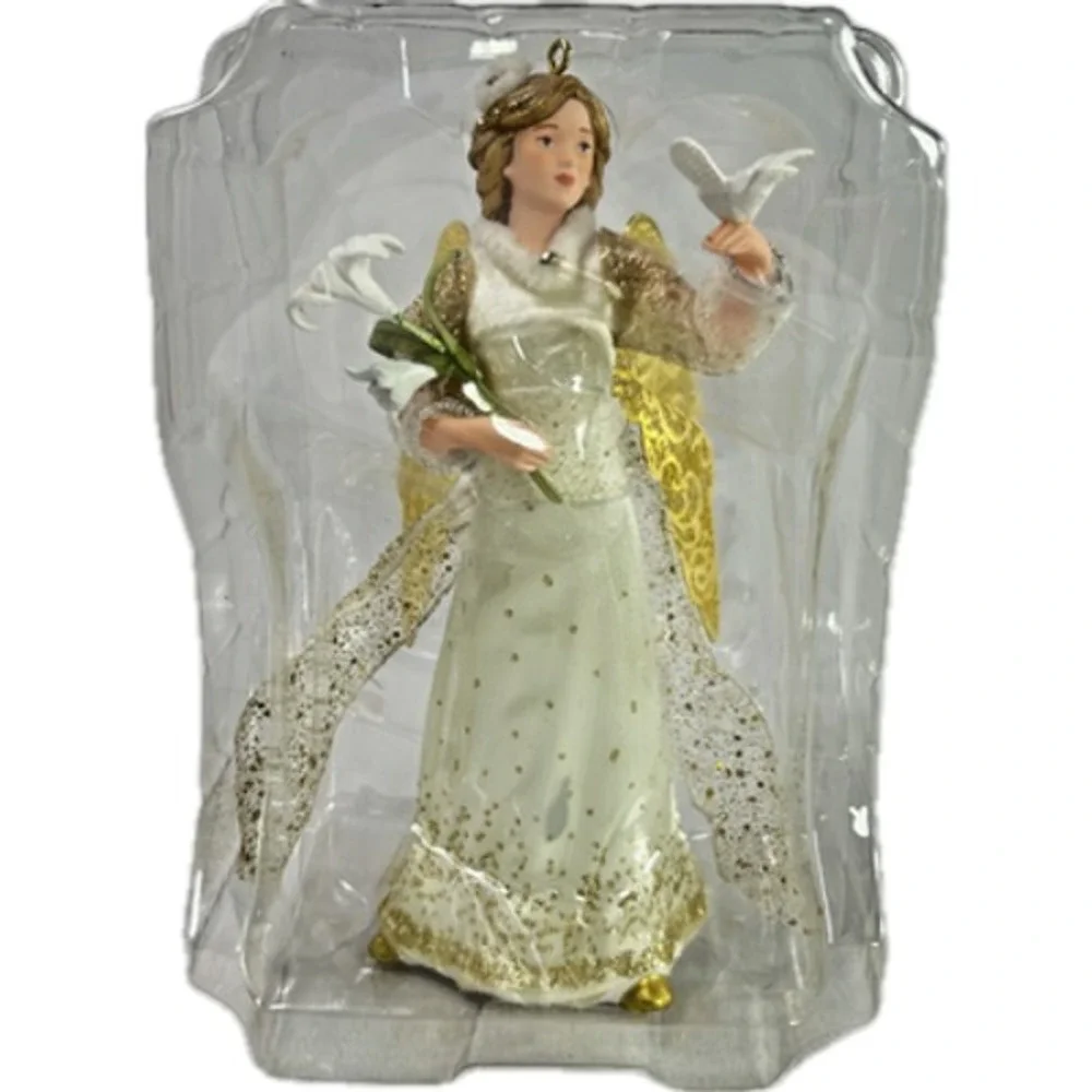 Hallmark PEACE Christmas Angels‎ #1 in Series 2018 Keepsake Ornament with Box